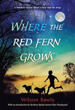 Where The Red Fern Grows by Rawls book cover